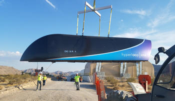 Hyperloop One Pod Aeroshell